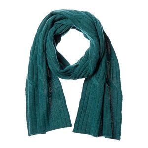 Hannah Rose Wide Cable Cashmere Scarf